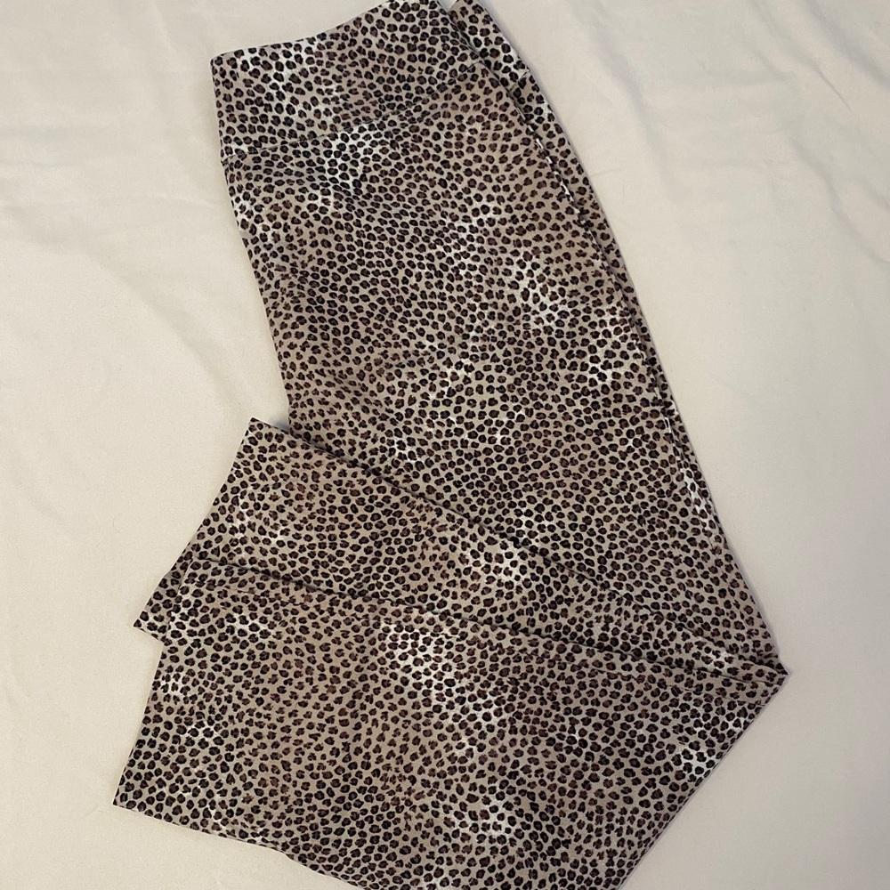 Cheetah Print Cropped Trouser ✨